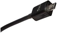 Delock USB-kabel USB 2.0 USB-micro-B stekker, USB-micro-B stekker 0.30 m Zwart Met OTG-functie 83570 - thumbnail