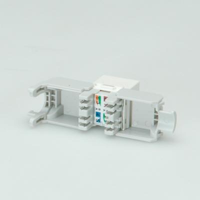 ROLINE Cat.6 (Class E) Keystone, onafgeschermd, wit, geen gereedschap nodig ROLINE Cat.6 (Class E) Keystone, onafgeschermd, wit, geen gereedschap nodig