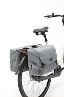 New Mondi joy dubbele fietstas - grijs - thumbnail