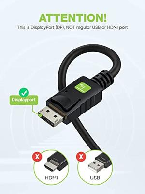 TECHly VGA aansluitkabel 1,80 m ICOC-DSP-V-018 zwart [1x DisplayPort-stekker-1x VG