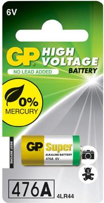 GP 476a 6 volt 4lr44 alkaline blister 1 3011958