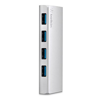 Belkin F4U088Vf 4-Poorts Usb 3.0-Hub + Usb-C-Kabel, Type-C