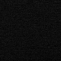 Eetkamerstoelen 6 st stof zwart - thumbnail