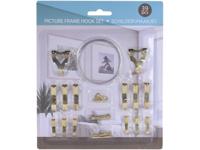 Schilderij haakjes set 39-delig - thumbnail