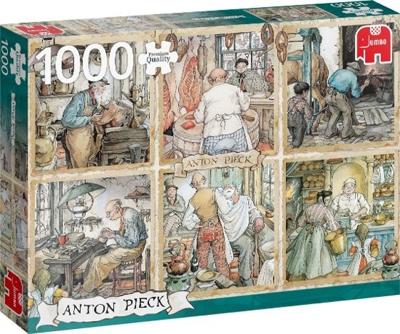 Premium Collection Anton Pieck, De Ambachtslieden 1000 stukjes