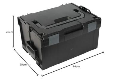 Sortimo L-BOXX 238 6100000307 Gereedschapskist (leeg) ABS Zwart (l x b x h) 442 x 357 x 253 mm