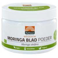 Mattisson HealthStyle Biologische Moringa Blad Poeder - thumbnail