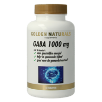 Golden Naturals Gaba 1000mg 60 Tabletten - thumbnail
