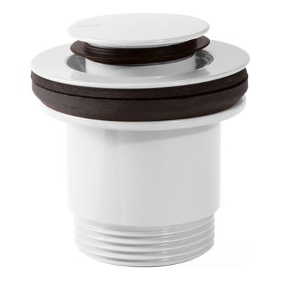 Afvoerplug Tres Complementos Clickwaste Stop 4 cm Wit Chroom Afvoerplug Tres Complementos Clickwaste Stop 4 cm Wit Chroom