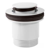 Afvoerplug Tres Complementos Clickwaste Stop 4 cm Wit Chroom - thumbnail