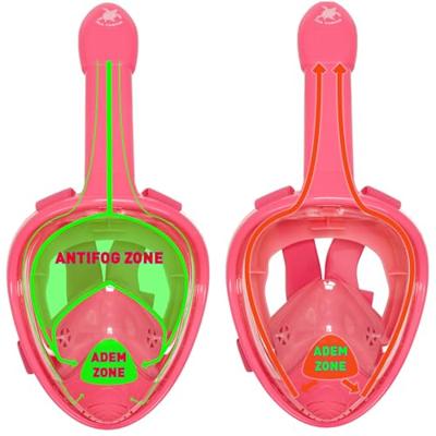 Sea Turtle Kids Snorkelmasker Duikbril Pink