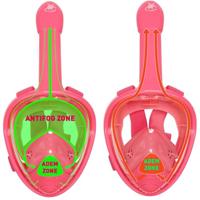 Sea Turtle Kids Snorkelmasker Duikbril Pink - thumbnail