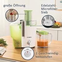 Bosch Haushalt Sapcentrifuge MES25G0 700 W Wit, Groen - thumbnail