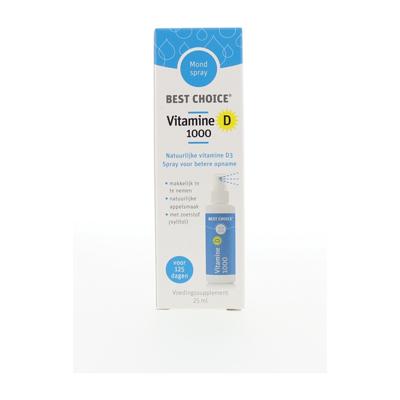 TS Choice Vitaminespray vitamine D 1000 25 Milliliter