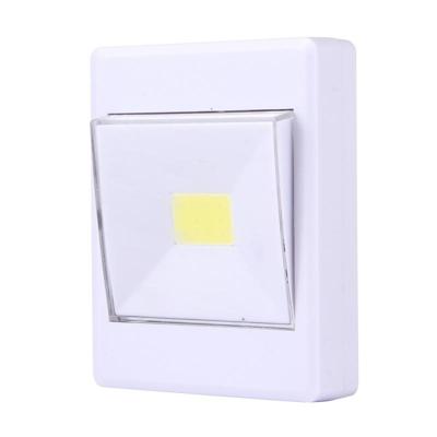2 stuks Mini wit licht COB LED Wall Light Switch nacht licht Lamp kast licht 2 stuks Mini wit licht COB LED Wall Light Switch nacht licht Lamp kast licht