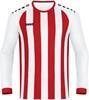 JAKO 4315 Shirt Inter Lm - Wit/Sportrood - L - thumbnail