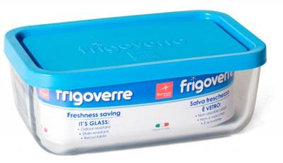 Bormioli Rocco Vershoudbakje Frigoverre - Glas - Blauw 21 x 13 x 8 cm / 1.4 liter