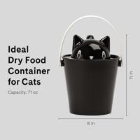 Emmercontainer United Pets Zwart Kat - thumbnail