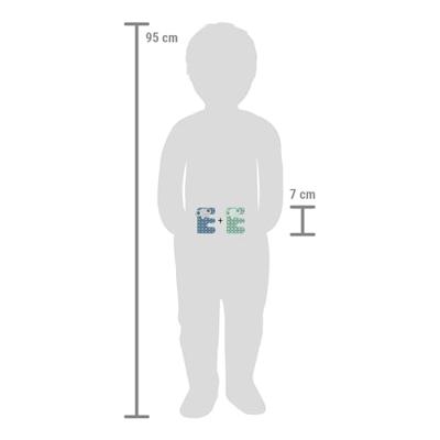 Small Foot - houten dieren kinderletter - e