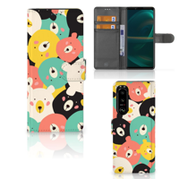 Sony Xperia 5III Leuk Hoesje Bears - thumbnail
