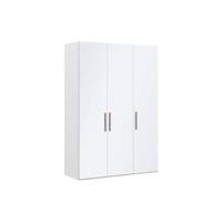 Goossens Kledingkast Easy Storage Ddk, Kledingkast 153 cm breed, 220 cm hoog, 3x glas draaideur - thumbnail