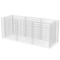 Gabion plantenbak verhoogd 270x90x100 cm staal - thumbnail