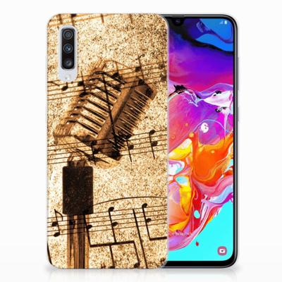 Samsung Galaxy A70 | Siliconen hoesje | met foto Bladmuziek Samsung Galaxy A70 | Siliconen hoesje | met foto Bladmuziek