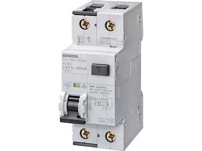 Siemens 5SU13547KK13 Aardlekschakelaar/zekeringautomaat 2-polig 13 A 0.03 A 230 V