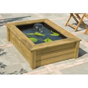 Quadro wood I houten FSC frame voor Quadro 5 H33,8x119,4x90,5 cm Ubbink Ubbink - Ubbink