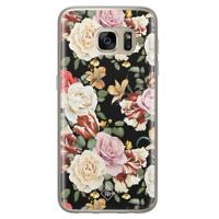 Samsung Galaxy S7 siliconen hoesje - Flowerpower - thumbnail