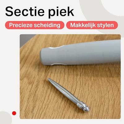 Olivia Garden Blowout Shine Brush White&Grey Ø35mm