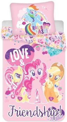 My Little Pony dekbedovertrek Love & Friendship 140 x 200 cm My Little Pony dekbedovertrek Love & Friendship 140 x 200 cm