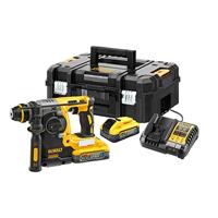 DeWALT DCH273H2T Accu combihamer SDS-Plus 2,1J 18V XR POWERSTACK 5.0Ah in TSTAK - thumbnail