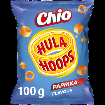 Chio Hula Hoops Paprika Flavour Aardappelsnack 100 g bij Jumbo Chio Hula Hoops Paprika Flavour Aardappelsnack 100 g bij Jumbo