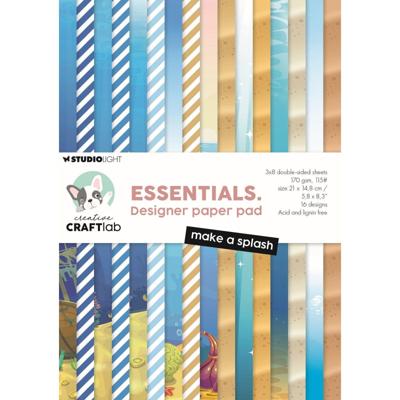 Creative Craftlab • essentials designer paper pad make a splash