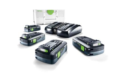Festool Accessoires SYS 18V 4x4,0/TCL 6 DUO Energie-set - 577104 - thumbnail
