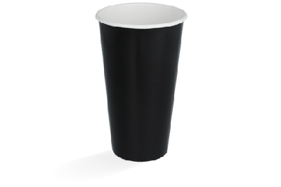 Milkshakebeker groot 560ml 20oz zwart karton Milkshakebeker groot 560ml 20oz zwart karton