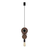 Lyora Design hanglampDrops Wood C 1-lichts hout - 11175 - thumbnail