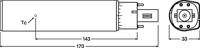 OSRAM HOMELIGHTING 4058075559196 LED-lamp Energielabel E (A - G) G24q-3 10 W = 26 W Neutraalwit (Ø x l) 33 mm x 170 mm 1 stuk(s) - thumbnail