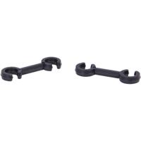 Elvedes kabelclips 4-5mm pvc zwart (100x) elv2010020 - thumbnail