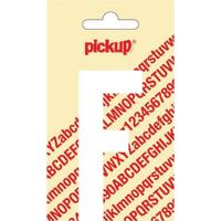 Plakletter Nobel Sticker witte letter F Pickup - Pickup - thumbnail