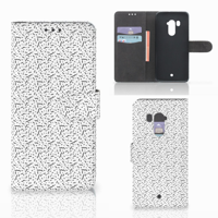 HTC U11 Plus Telefoon Hoesje Stripes Dots - thumbnail