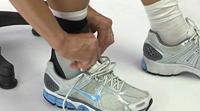 DJO Aircast A60 Enkelbrace - 35/38 - Rechts - Zwart - thumbnail