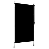 VidaXL Rolgordijn voor buiten 120x270 cm antraciet - thumbnail