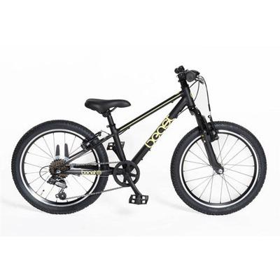 Bikefun Beast 20 inch atb fiets alu 6v v-brake mat zwart/geel