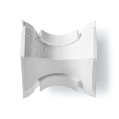 Nedis Kabelmanagement | Buis | In de hoek | 1 Stuks | PVC | Wit - CMDT4510WT