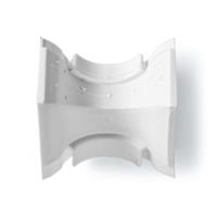 Nedis Kabelmanagement | Buis | In de hoek | 1 Stuks | PVC | Wit - CMDT4510WT - thumbnail