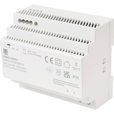 TRU COMPONENTS TC-13710892 DIN-rail netvoeding Verbruik (stand-by) 0.3 W 12 V/DC 11.3 A 135.6 W Aantal uitgangen:1 x Inhoud 1 stuk(s)