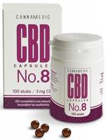 Cannamedic Cbd Capsules No.8 (3 Mg Cbd Per Capsule) (100ca) - thumbnail