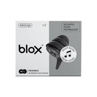 Blox Music Medium/Large Zwart 1 Paar Oordoppen - thumbnail